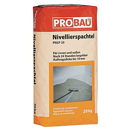 Probau Nivellierspachtel (20 kg, Schichtdicke: 10 mm)