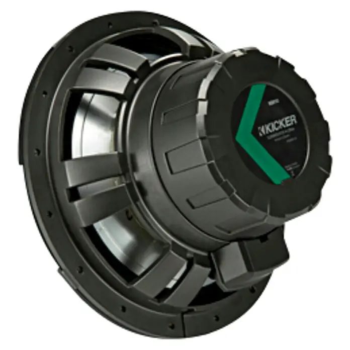 Altavoces marinos KA45KMF104 - 350 W - Subwoofer Kicker: Subwoofer Kicker de alto rendimiento para una calidad de sonido excepcional y graves profundos.