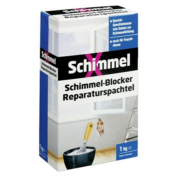 SchimmelX Schimmelblocker (Weiß, 1 kg)