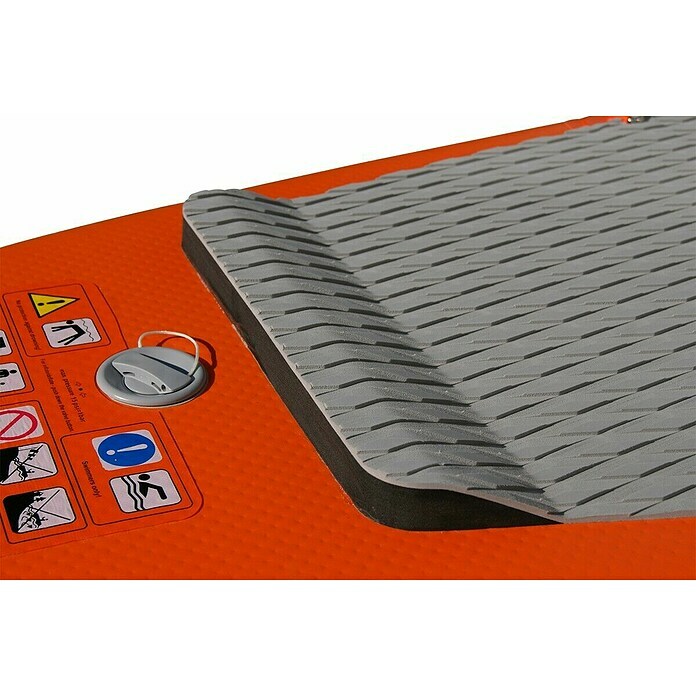 Explorer SUP-Board-Set 320L x B x H: 320 x 76 x 15 cm, Nutzlast: 130 kg, Orange, Aufblasbar Detail Shot