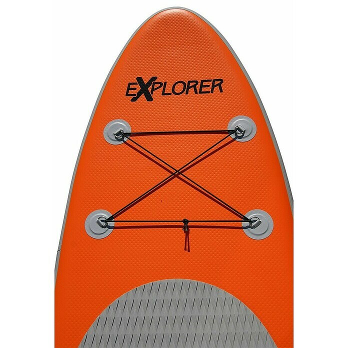 Explorer SUP-Board-Set 320L x B x H: 320 x 76 x 15 cm, Nutzlast: 130 kg, Orange, Aufblasbar Detail Shot