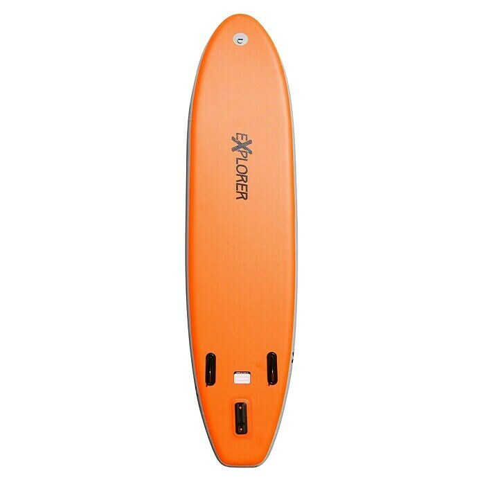 Explorer SUP-Board-Set 320L x B x H: 320 x 76 x 15 cm, Nutzlast: 130 kg, Orange, Aufblasbar View From Below