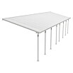 Solid Elements Terrassenüberdachung Martina (Tiefe: 3 m, B x H: 10,35 x 2,1 m, Verkehrsweiß)