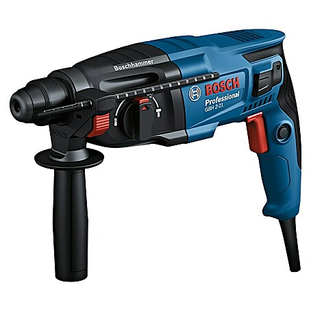 Bosch Professional Martillo combinado GBH 2-21 (720 W, 2 J, Alojamiento SDS-Plus, Con maletín)