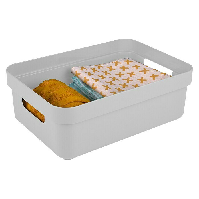 Sunware Sigma home Opbergbox (l x b x h: 35 x 24,6 x 12,2 cm, Kunststof, Wit) | BAUHAUS