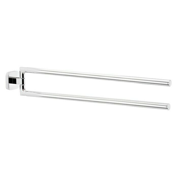 Tesa Elegaant Toallero de barra (2 brazos, Cromo, Brillante) | BAUHAUS