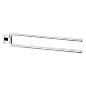 Tesa Elegaant Toallero de barra (2 brazos, Cromo, Brillante) | BAUHAUS