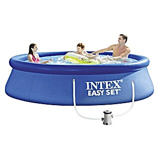 Intex Easy Pool bazen set (Ø x V: 244 x 61 cm, Plave boje, 1.942 l)