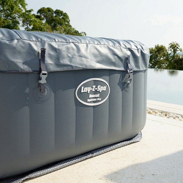 Bestway Lay-Z-Spa Außen-Whirlpool Hawaii Hydrojet ProL x B x H: 180 x 180 x 71 cm, 795 l, Geeignet für: 4 - 6 Personen Detail Shot