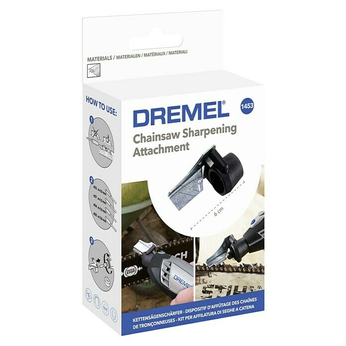 Dremel Set alata za oštrenje lanaca motorne pile 1453  (Namijenjeno za: Višenamjenske alate Dremel (osim 4200), 9 -dij.) | BAUHAUS