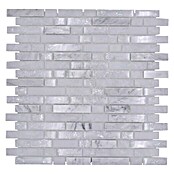 Mosaikfliese Verbund Crystal Mix XIC V1311 (29,8 x 30,5 cm, Weiß, Glänzend)