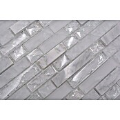 Mosaikfliese Verbund Crystal Mix XIC V1311 (29,8 x 30,5 cm, Weiß, Glänzend)