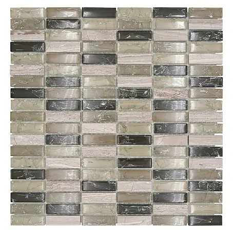 Mosaikfliese Crystal Mix XIC S1252