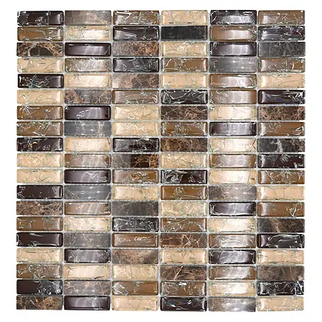 Mosaikfliese Crystal Mix XIC S1255