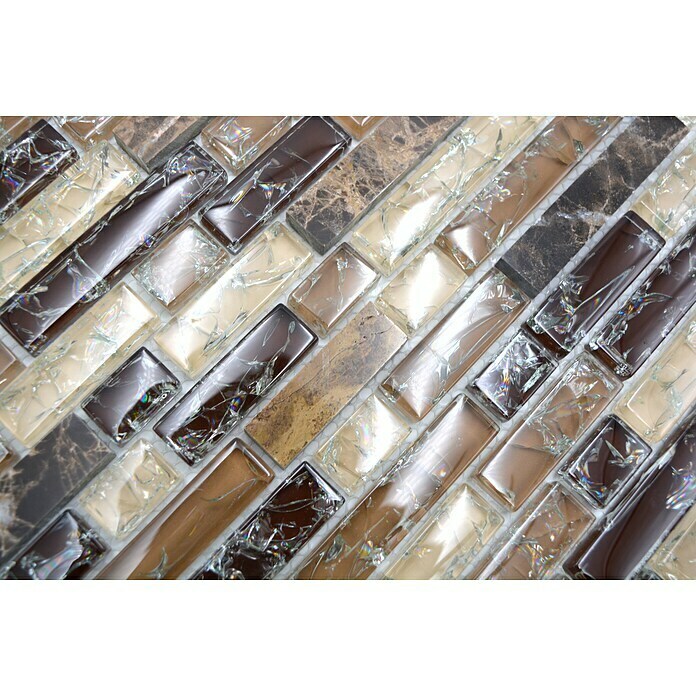 Mosaïque Composite Crystal Mix brun