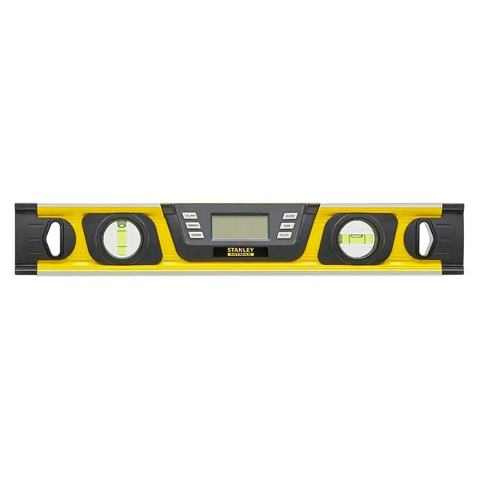 Stanley FatMax Digitale Wasserwaage - Länge: 40 cm - Stanley Fatmax Wasserwaage in Gelb/Schwarz. Ideal zum präzisen Messen und Ausrichten bei Bauprojekten.