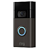 Ring Türklingel mit Kamera 2. Gen. Video Doorbell 1 Akku (Bronze, 1.080 Pixel (Full HD), 2,8 x 6,2 x 12,65 cm, Smarte Steuerung: Ring App) | BAUHAUS