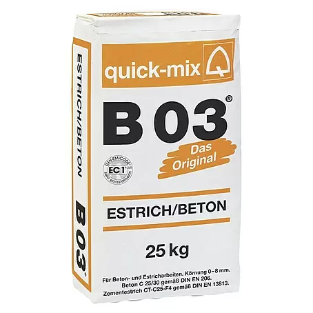 Quick-Mix  Estrichbeton B03