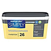swingcolor Muurverf SIMPLY NR. 26 (Geel - Nr. 26, 1 l) | BAUHAUS