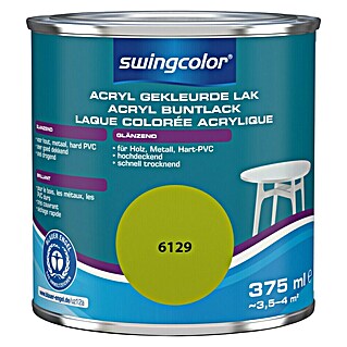 swingcolor Acryllak 6129 Appelgroen (Appelgroen, 375 ml, Glanzend)