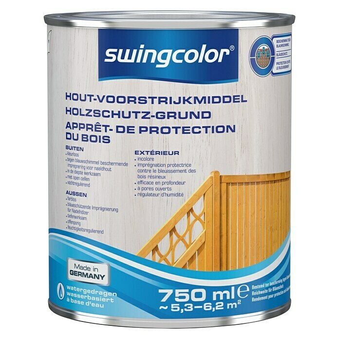 Swingcolor Holzschutzgrund für Aussen 750 ml