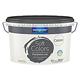 swingcolor Soft Colors Muurverf Cotton (Cotton, 5 l, Mat)