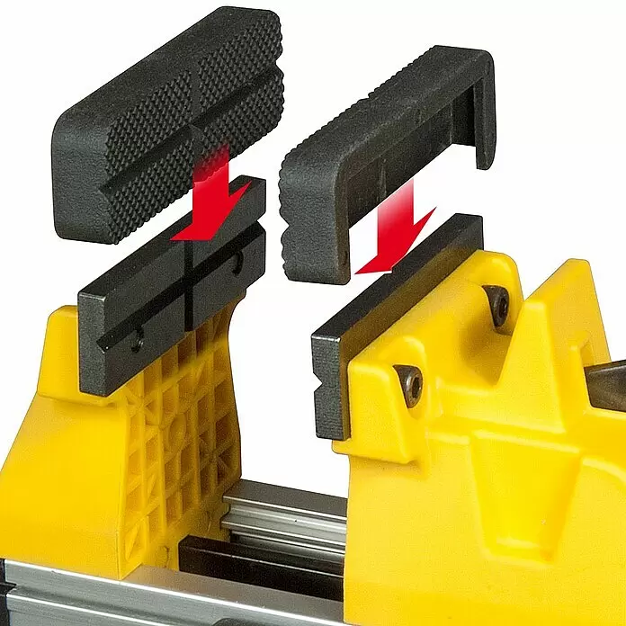 Stanley Schraubstock 0-83-179 - Spannweite: 115 mm, Kunststoff - Detailaufnahme