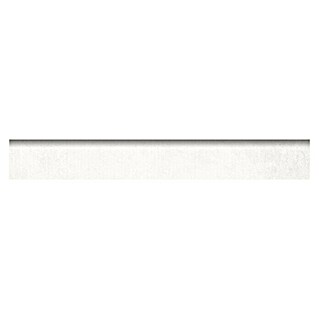 Zócalo cerámico Madox (8 x 60 cm, Blanco, Mate, 1 pzs.)