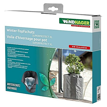 Windhager Winterschutz Topfschutz Superprotect (Passend für: Töpfe mit Ø 40-55 cm)