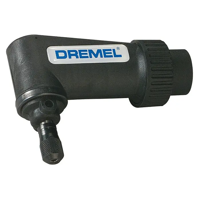 Dremel Winkeladapter 575Passend für: Dremel Multifunktionsgeräte - Dremel Winkelvorsatz, ein Werkzeugaufsatz für präzises Schleifen und Polieren an schwer zugänglichen Stellen. Ideal für Detailarbeiten.