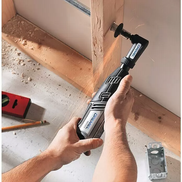 Dremel Winkeladapter 575 - Passend für: Dremel Multifunktionsgeräte - Anwendungsbeispiel