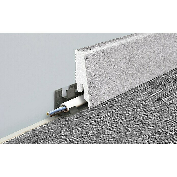LOGOCLIC Plint K58 C Sharky Tiles (240 cm x 18 mm x 58 mm) | BAUHAUS
