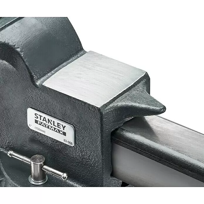 Stanley Schraubstock MaxSteel - Angeschraubt, Metall, Backenbreite: 150 mm - Detailaufnahme