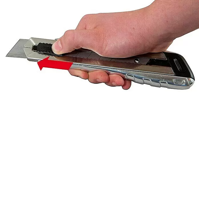 Stanley FatMax Cuttermesser Pro - 25 mm, Abbrechklinge - Anwendungsbeispiel