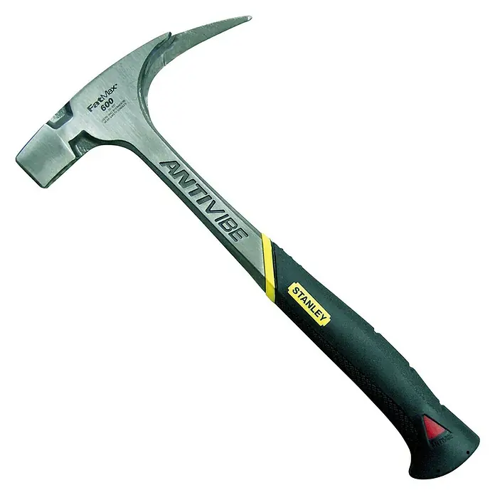 Stanley FatMax Zimmermannshammer ANTIVIBE - 600 g - Stanley FatMax AntiVibe Hammer. Der Hammer reduziert Vibrationen und bietet Komfort beim Arbeiten. Ideal für professionelle Handwerker.