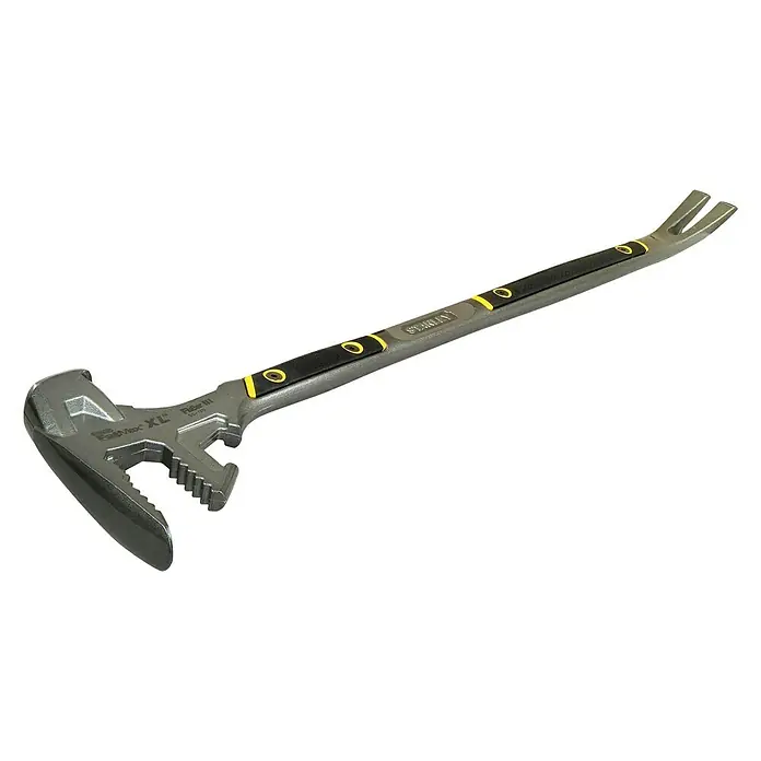 Stanley FatMax Abbruchwerkzeug Fubar III - Länge: 760 mm, Schwarz/Gelb - Multifunktionales FatMax XL Fubar III Brecheisen, ideal für Abbrucharbeiten und Demontagen. Robust und vielseitig einsetzbar.