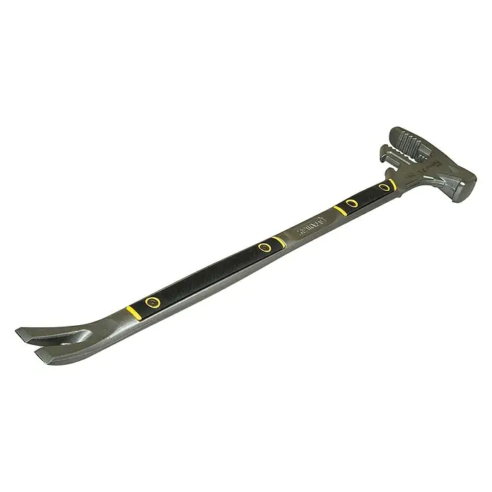 Stanley FatMax Abbruchwerkzeug Fubar III - Länge: 760 mm, Schwarz/Gelb - Ein Stanley FatMax Abbruchhammer, ideal für Abbrucharbeiten und zum Entfernen von Nägeln, mit robustem Design.