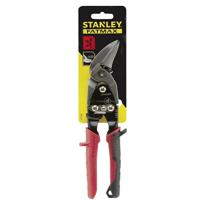 Stanley FatMax Blechschere MAXSTEEL (Länge: 250 mm, Schnittlänge: 1,2 mm, Linksschneidend) | BAUHAUS