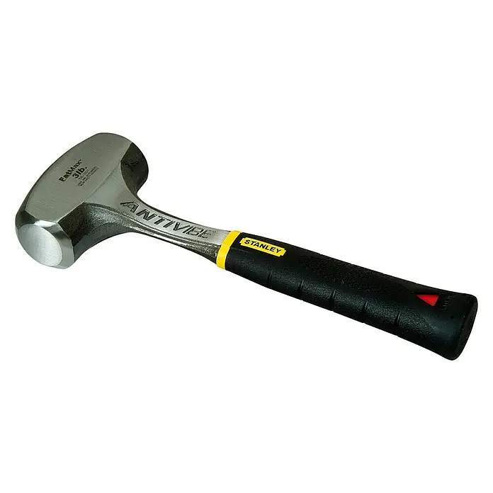 Stanley FatMax Fäustel ANTIVIBEGewicht Kopf: 1.360 g, Schwarz/Gelb Diagonal View
