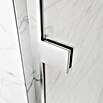 Camargue Air 2.0 Eckdusche C73R+C76 (87 x 77 x 200 cm, Beschichtet, Chrom, Glasstärke: 8 mm) | BAUHAUS