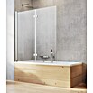 Camargue Vario Badewannenaufsatz S85 (B x H: 140 x 150 cm, 2 Stk., Chrom) | BAUHAUS
