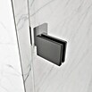 Camargue Air 2.0 Eckdusche B73R+B78 (L x B x H: 87 x 97 x 200 cm, Beschichtet, Schwarz, Glasstärke: 8 mm, DIN Anschlag: Rechts) | BAUHAUS