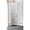 Camargue Air 2.0 Eckdusche C72L+C78 (77 x 97 x 200 cm, Beschichtet, Chrom, Glasstärke: 8 mm) | BAUHAUS