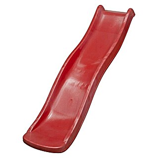 Wellenrutsche (Länge: 176 cm, Hart-Polyethylen, Rot)