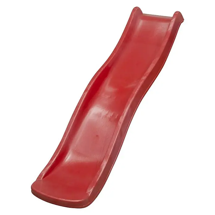 Rutsche - B x L: 39 x 176 cm, Rot - Rote Kinderrutsche für den Spielplatz. Die Rutsche ist aus robustem Kunststoff gefertigt und sorgt für sicheren Spaß im Freien.