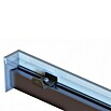 Optimum Schiebetür-Komplettset Optirail (93 x 204 cm, Streichfähig, Wabe) | BAUHAUS