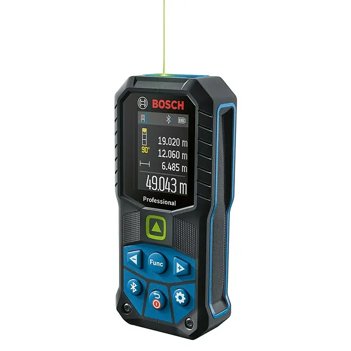 Bosch Professional Laserentfernungsmesser GLM 50-27 CG - Anzahl Akkus: Ohne Akku, Messbereich: 0,05 - 50 m - Das Bosch Professional Entfernungsmessgerät mit Laser für präzise Messungen auf Baustellen.