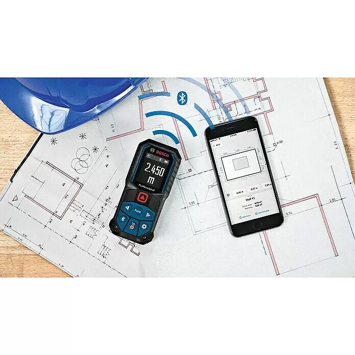 Bosch Professional Laserentfernungsmesser GLM 50-27 C - Messbereich: 0,05 - 50 m - Stimmungsaufnahme