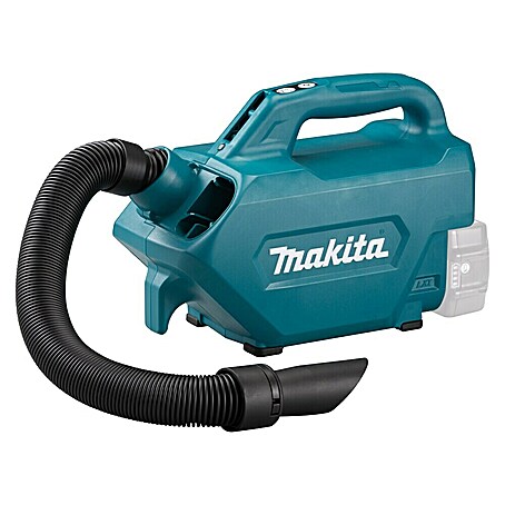 Makita LXT 18V Aspirador de batería DCL184Z (18 V, Sin batería, Volumen de recipiente: 0,5 l)