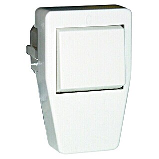 UniTEC Kutni utikač sa zaštitnim kontaktom (250 V, 10 A, IP20, Bijele boje)